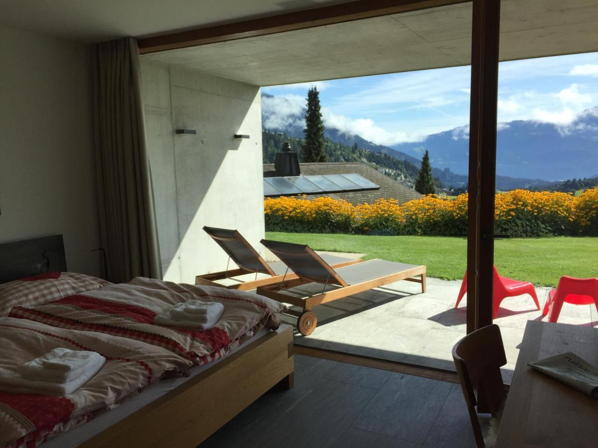 Casa Admisa, Spektakulaere Aussicht, Ski In And Out, Hochwertige Einrichtung, Valserstein Und Eiche Флимс Экстерьер фото