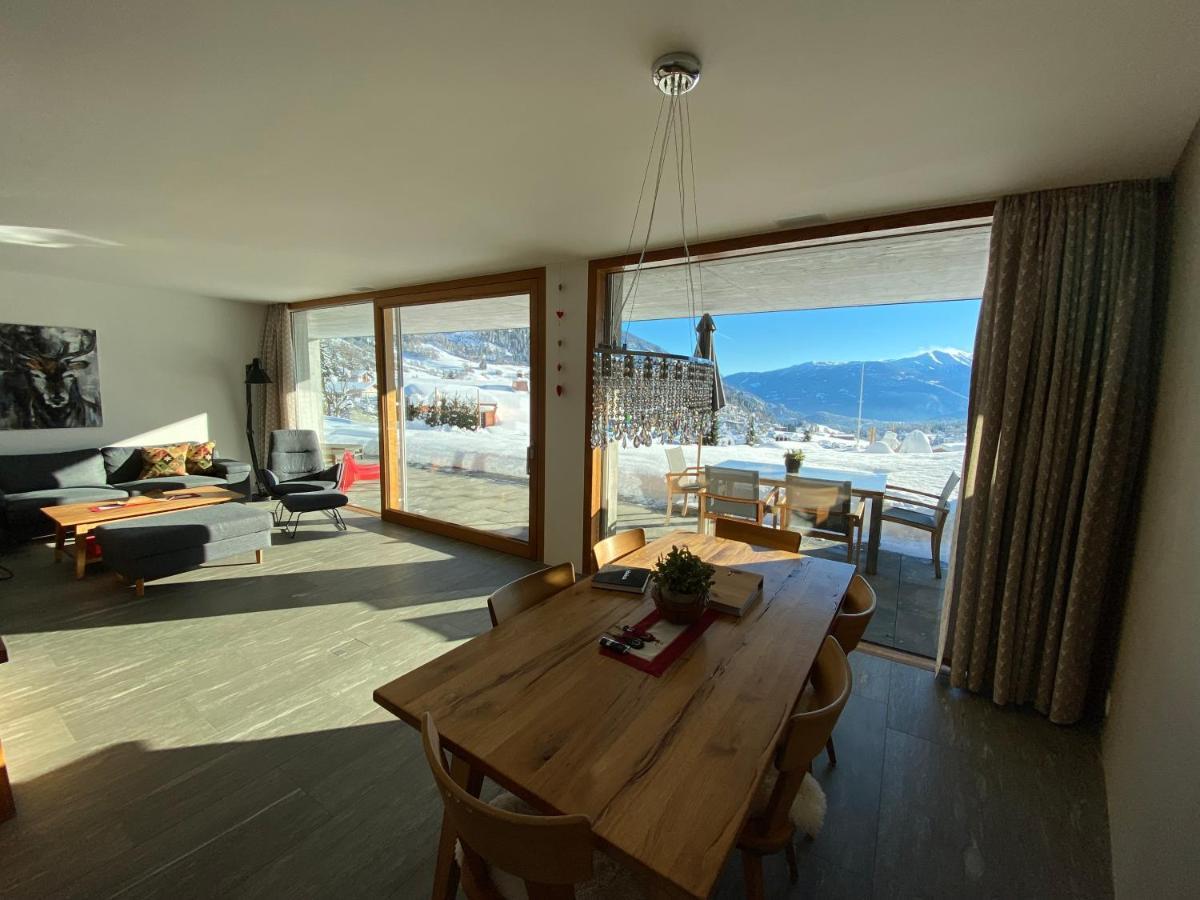Casa Admisa, Spektakulaere Aussicht, Ski In And Out, Hochwertige Einrichtung, Valserstein Und Eiche Флимс Экстерьер фото